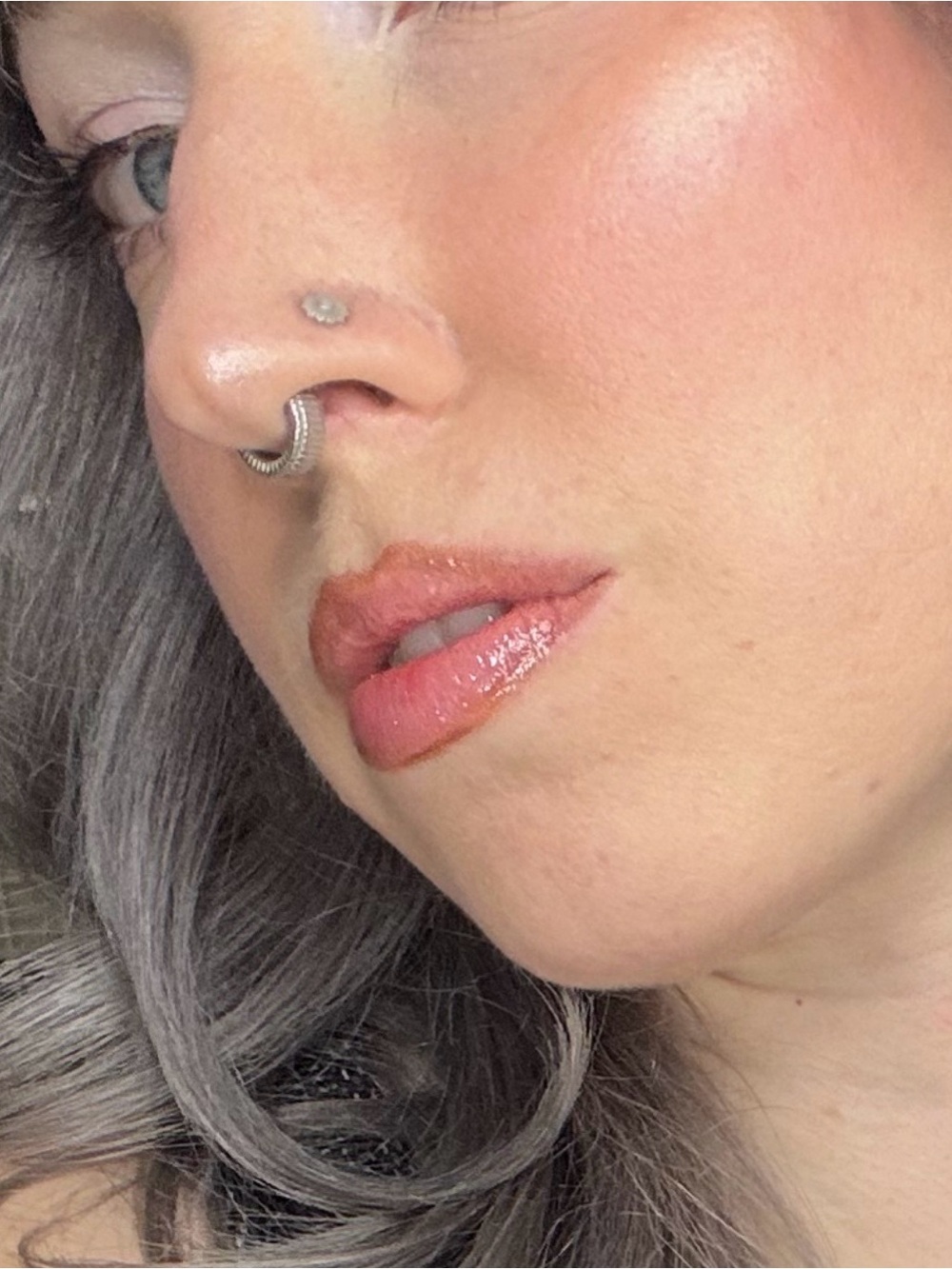 Tether Eclipso 16g Titanium Septum Clicker